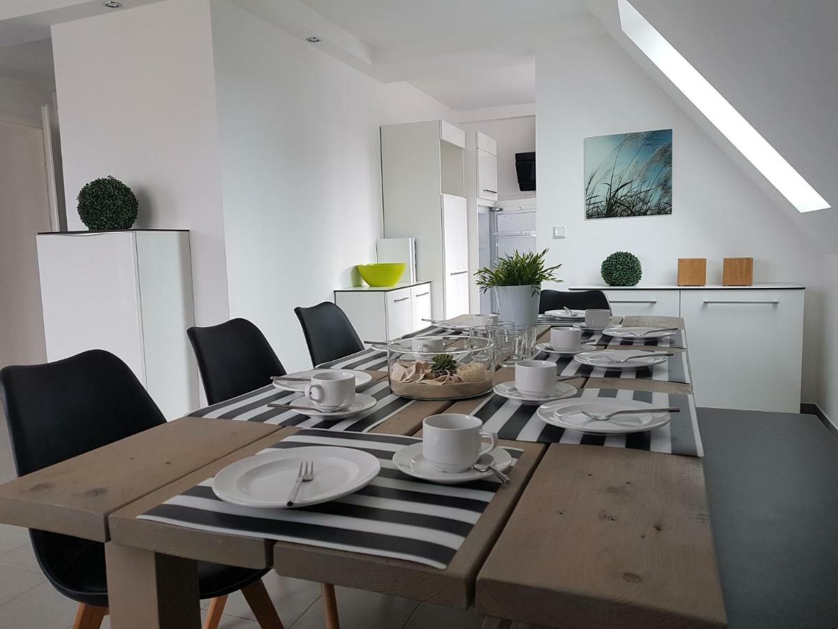 Ferienwohnung Dat Witte Hus 2 Büsum Extérieur photo